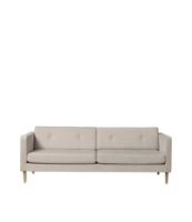 Billede af FDB Møbler Firhøj 3 Pers Sofa L: 228 cm - Tangent/Beige