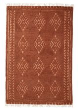 Billede af Nordal MARLA Tæppe 200x290 cm - Rust