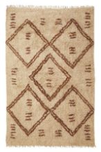 Billede af Nordal LEAH Tæppe 200x290 cm - Natur