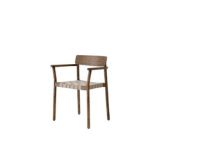 Billede af &Tradition Betty TK9 Armchair SH: 46 cm - Smoked Oiled Oak/Natural Webbing