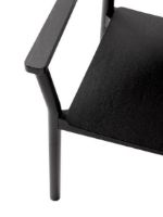 Billede af &Tradition Betty TK10 Armchair SH: 47 cm - Black Lacquered Oak