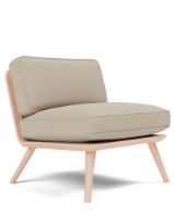 Billede af Fredericia Furniture 1711 Spine Lounge Suite Chair Petit - Grand Linen/Eg