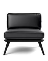 Billede af Fredericia Furniture 1710 Spine Lounge Suite Chair - Læder Primo/Ask