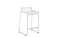 Billede af HAY Hee Bar Stool 65 cm - Hot Galvanised