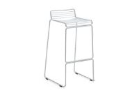 Billede af HAY Hee Bar Stool 75 cm - Hot Galvanised