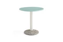 Billede af HAY Ceramic Table Ø: 70 cm - Light Mint  