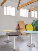 Billede af HAY Ceramic Table Ø: 70 cm - Light Mint  