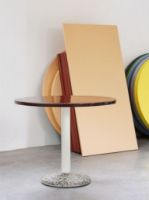 Billede af HAY Ceramic Table Ø: 90 cm - Bordeaux 