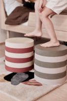 Billede af OYOY Mini Iro Stabelbar Skammel H: 28 cm - Vanilla/Nutmeg OUTLET