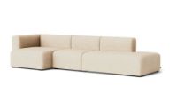 Billede af HAY Mags 3 Seater Combination 4 L: 321 cm - Left End - Bolgheri LGG60/Black Stained Beech