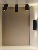 Billede af DCW Editions Tobo W65 Væglampe H: 22 cm - Sort