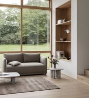 Billede af Blomus Volos Side Table S Rectangular 34x52 cm - Silver Travertine