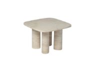 Billede af Blomus Volos Side Table S Rectangular 34x52 cm - Travertine
