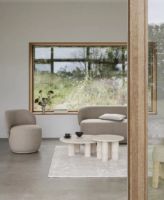 Billede af Blomus Volos Side Table S Round Ø: 52 cm - Travertine