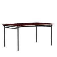 Billede af Please Wait To Be Seated Taffel Spisebord Med Udtræk 90x150/210 cm - Burgundy