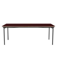 Billede af Please Wait To Be Seated Taffel Spisebord Med Udtræk 90x200/320 cm - Burgundy