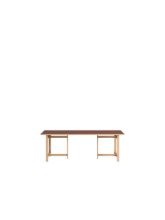 Billede af Moebe Rectangular Dining Table 220x90 cm - Burgundy
