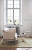 Billede af &Tradition Lato Coffee Table LN9 Ø: 50 cm - Ivory White/Oval