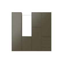 Billede af Montana Wardrobe System 01 186,3x190 cm - Oregano