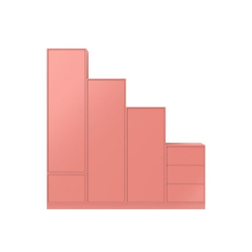 Montana Wardrobe System 02 186,3x190 cm - Rhubarb