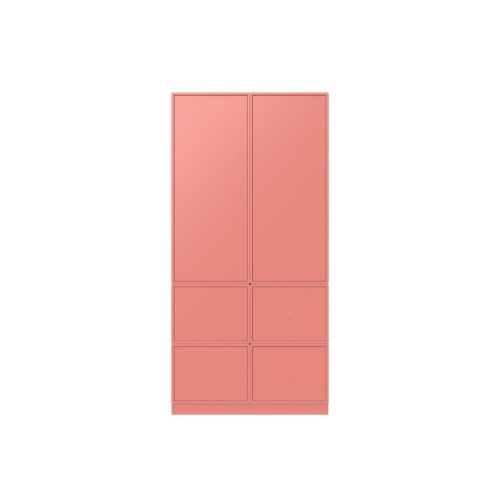 Montana Wardrobe System 05 188,4x95,2 cm - Rhubarb