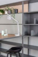 Billede af HAY AAS 32 Barstol High - Black Lacquered Oak/Black/Footrest Black Powder Coated Steel