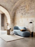 Billede af Ferm Living Ease Loop Rug 140x200 cm - Råhvid