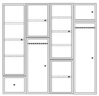 Billede af Montana Wardrobe System 03 186,3x190 cm - Fennel