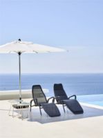 Billede af Cane-line Outdoor Sunrise Hynde Til Liggestol Stabelbar - Black 