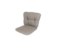 Billede af Cane-line Outdoor Ocean Stol hyndesæt - Taupe