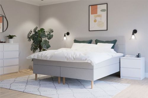 GOD NAT Asger Kontinentalseng Standard 180x200 cm - Møbeltekstil
