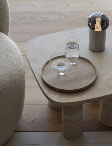 Blomus Oku Tray Small Ø: 25 cm - Oak