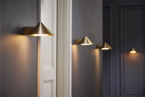 Frandsen Grasp Wall Lamp Ø: 17 cm - Solid Brass