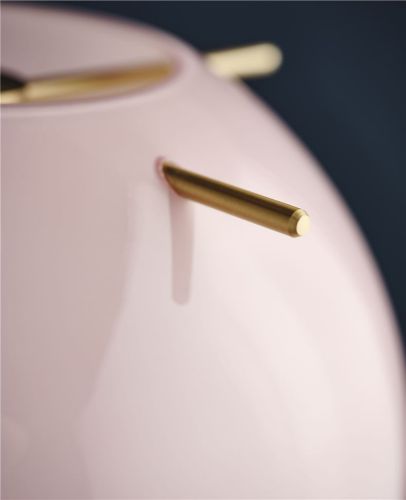Frandsen Koi Pendant Ø: 19 cm - Opal Rose/Brass Sticks