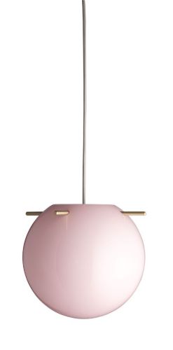 Frandsen Koi Pendant Ø: 32 cm - Opal Rose/Brass Sticks