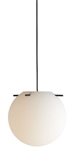 Frandsen Koi Pendant Ø: 32 cm - Opal White/Black Sticks