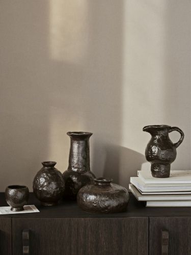 Ferm Living Doro Vase Large H: 27 cm - Coffee