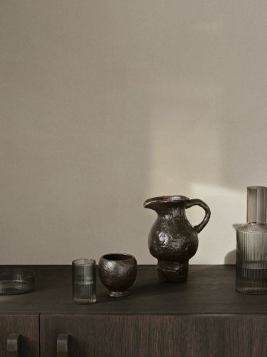 Ferm Living Doro Jug H: 20 cm - Coffee