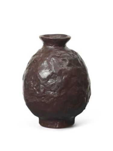 Ferm Living Doro Vase Medium H: 16 cm - Coffee