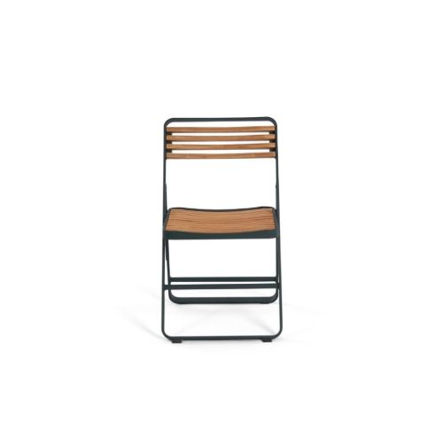 Mindo 121 Foldable Dining Chair - Dark Green