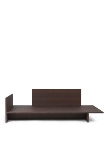 Ferm Living Kona Bed 97x207 cm - Dark Stained Oak