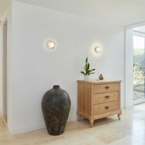 LOOM Design Glow Væglampe Ø: 16 cm - Mat Sort
