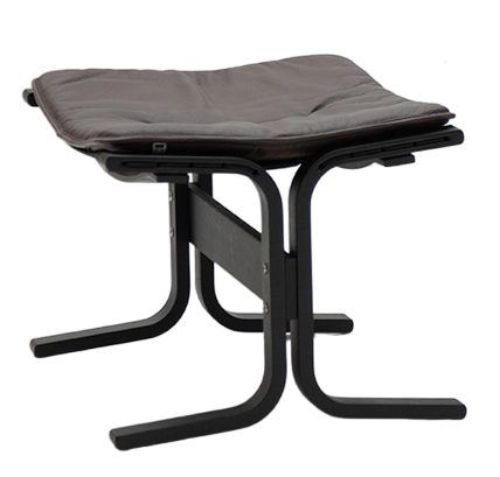 LK Hjelle Siesta Fiora Fodskammel - Black/Prescot Chestnut