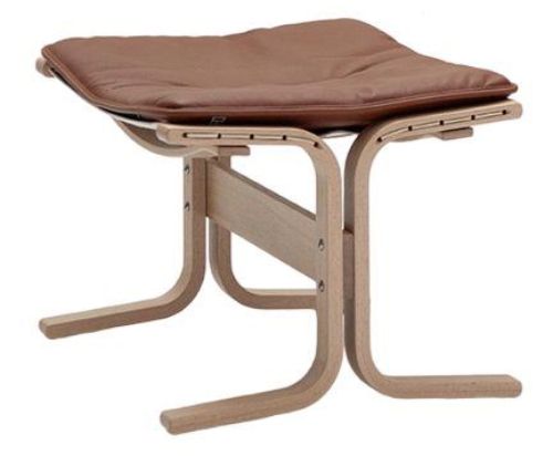 LK Hjelle Siesta Fiora Fodskammel - Nature/Elmo Rustical Tan