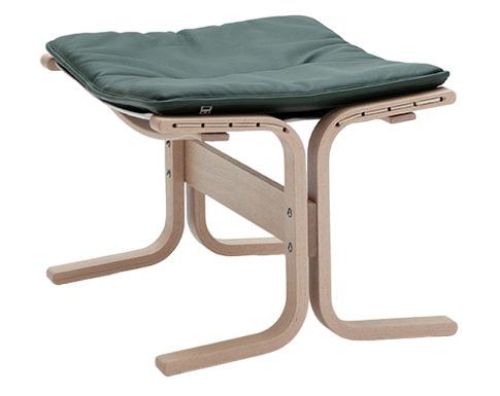 LK Hjelle Siesta Fiora Fodskammel - Nature/Elmo Rustical Green