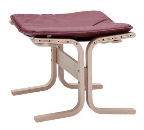 LK Hjelle Siesta Fiora Fodskammel - Nature/Elmo Rustical Red