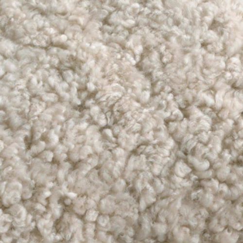 LK Hjelle Siesta Ovis Fodskammel - Nature/Sheepskin Moonlight