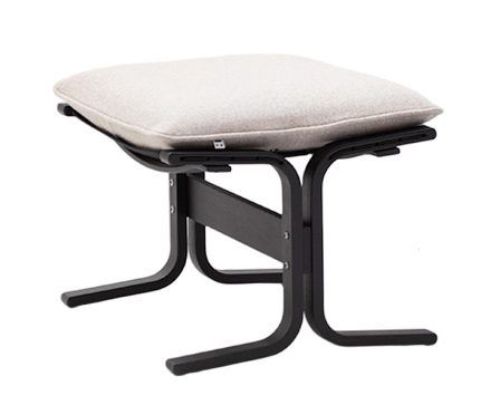 LK Hjelle Siesta Trio Fodskammel - Black/Trio Beige
