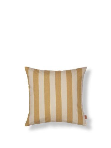 Ferm Living Strand Outdoor Cushion 50x50 cm - Warm Yellow/Parchment