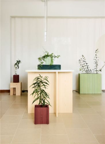 Squarely Copenhagen BloomTRAY 53x27x10 cm - Forest Green
